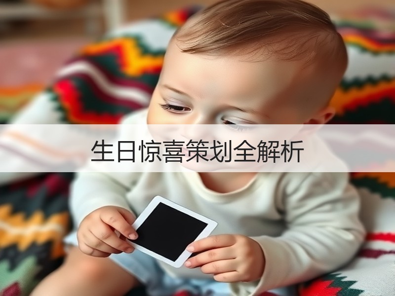 生日惊喜策划全解析