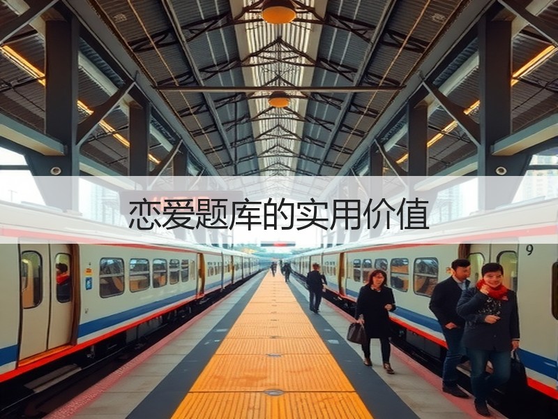 恋爱题库的实用价值
