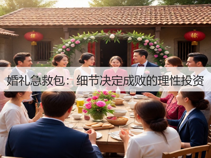 婚礼急救包：细节决定成败的理性投资