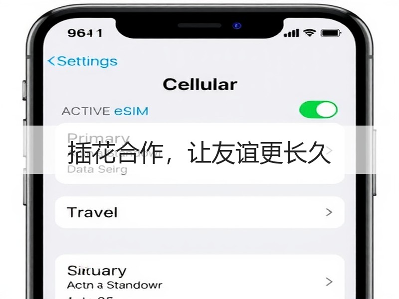 插花合作，让友谊更长久
