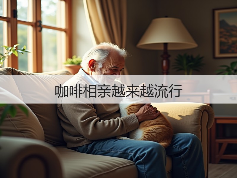 咖啡相亲越来越流行