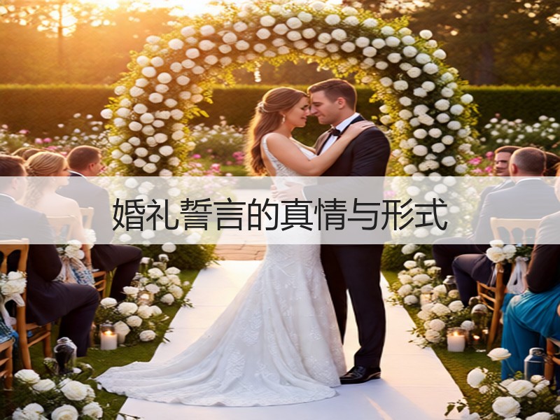婚礼誓言的真情与形式