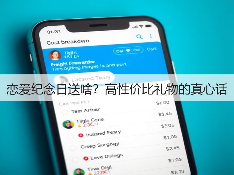 恋爱纪念日送啥？高性价比礼物的真心话
