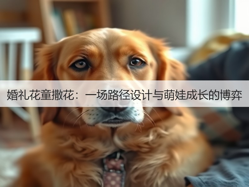 婚礼花童撒花：一场路径设计与萌娃成长的博