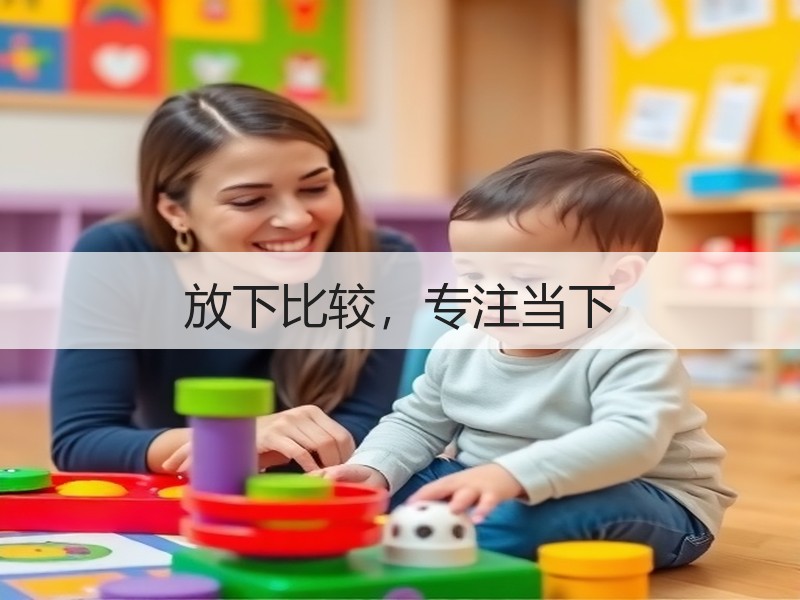 放下比较，专注当下
