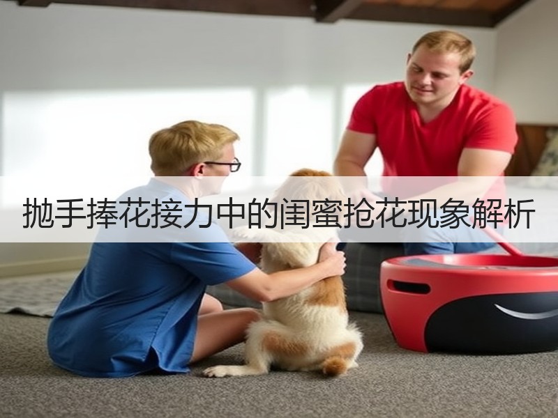 抛手捧花接力中的闺蜜抢花现象解析