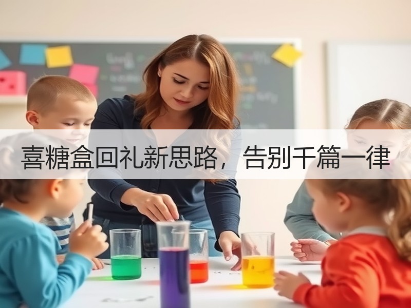 喜糖盒回礼新思路，告别千篇一律