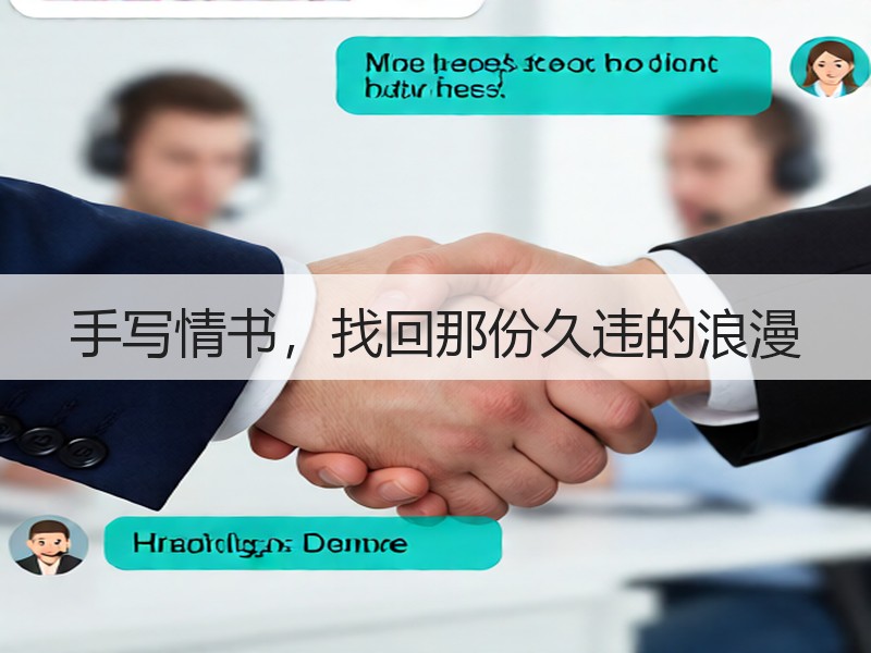 手写情书，找回那份久违的浪漫