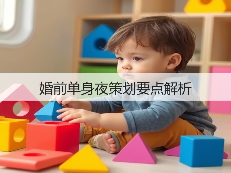 婚前单身夜策划要点解析