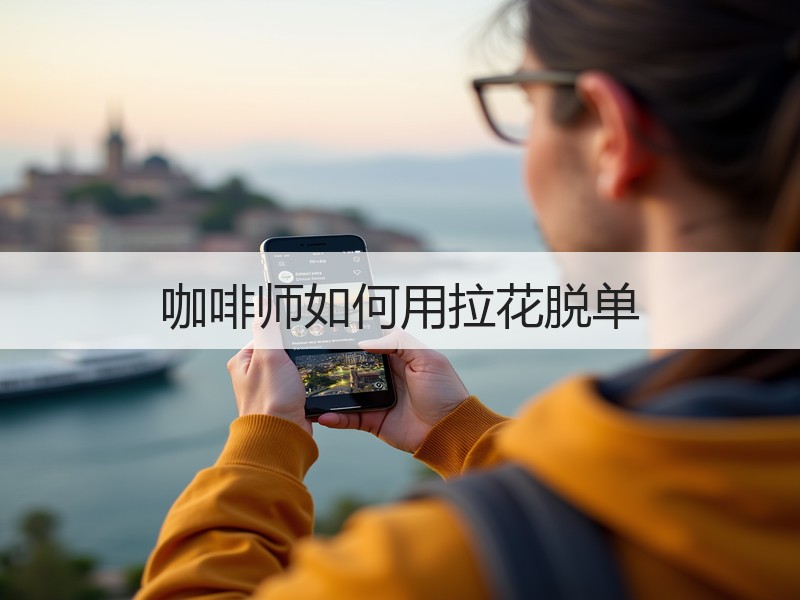 咖啡师如何用拉花脱单