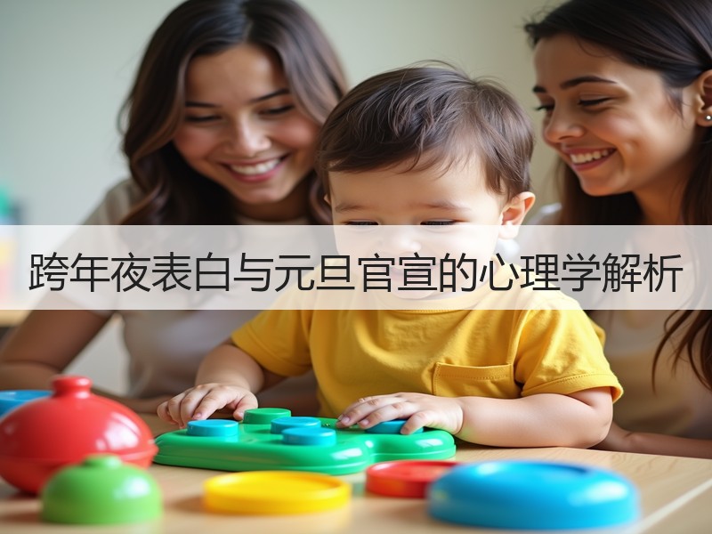 跨年夜表白与元旦官宣的心理学解析