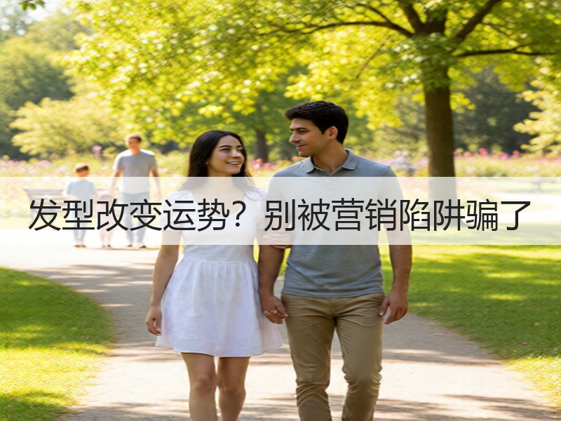 发型改变运势？别被营销陷阱骗了