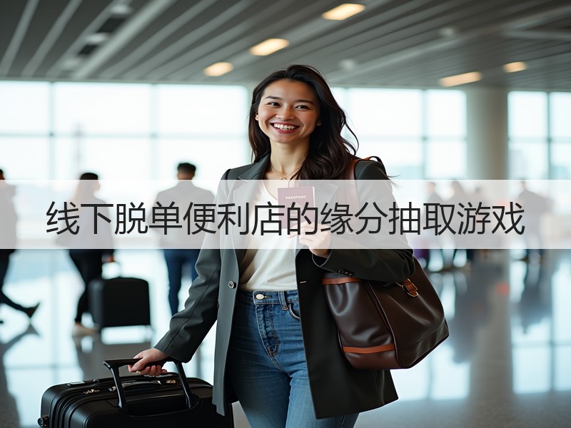 线下脱单便利店的缘分抽取游戏