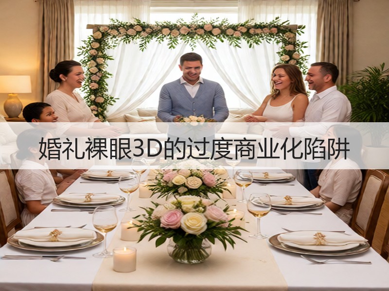 婚礼裸眼3D的过度商业化陷阱