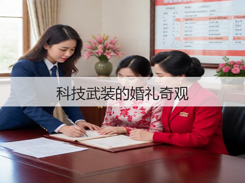 科技武装的婚礼奇观