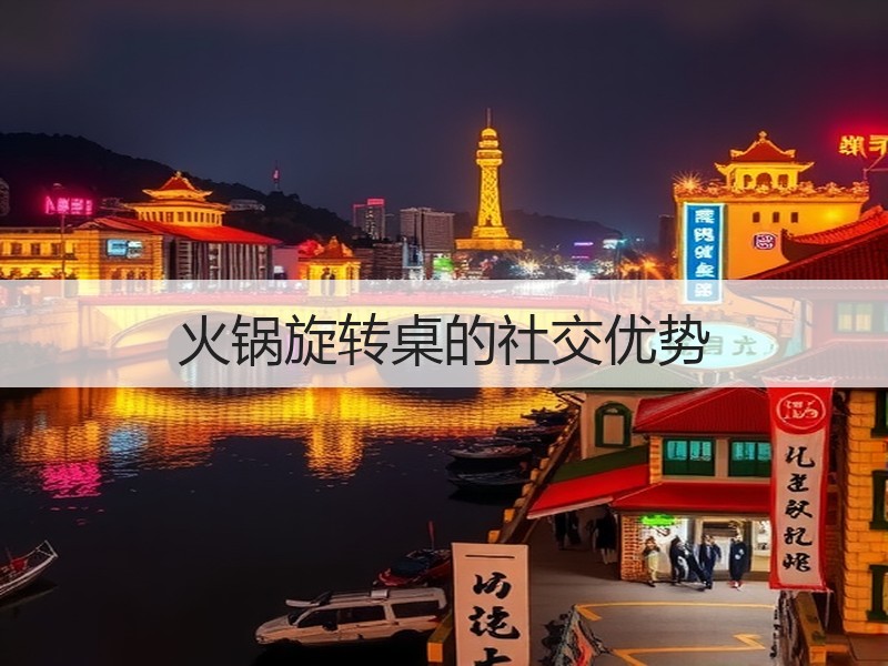火锅旋转桌的社交优势