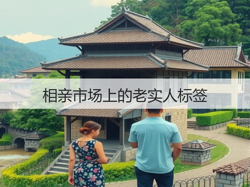 相亲市场上的老实人标签