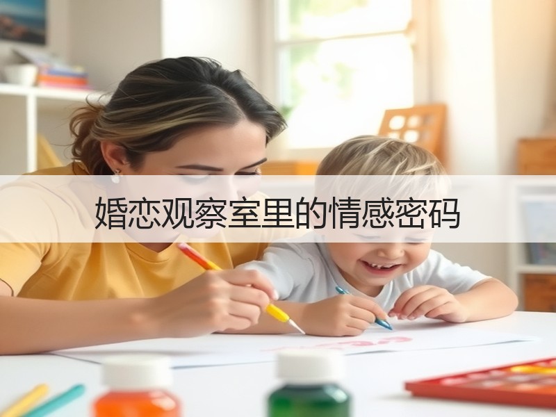 婚恋观察室里的情感密码