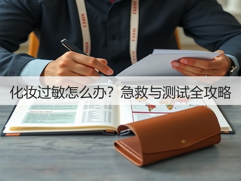 化妆过敏怎么办？急救与测试全攻略