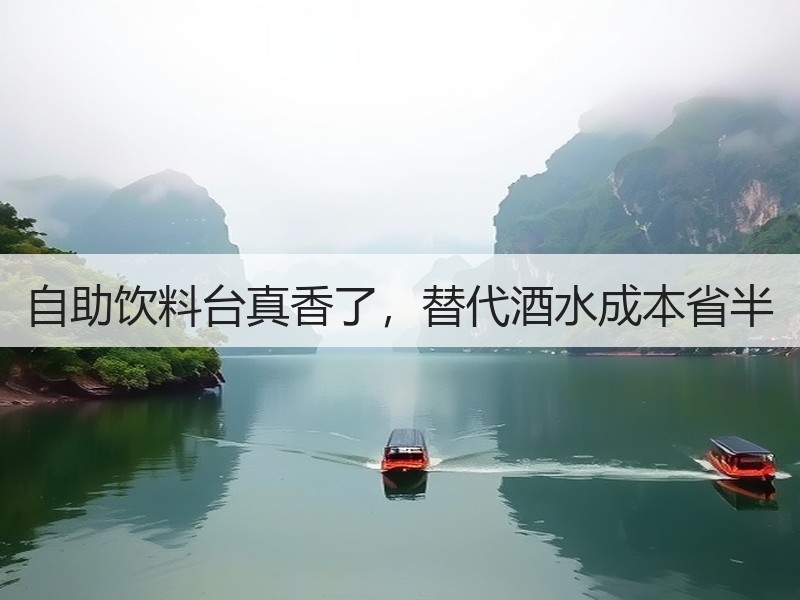自助饮料台真香了，替代酒水成本省半