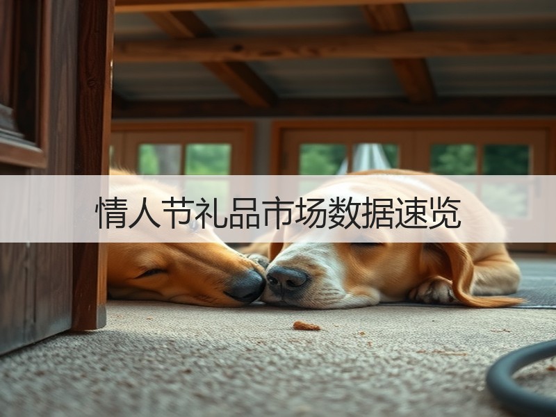 情人节礼品市场数据速览