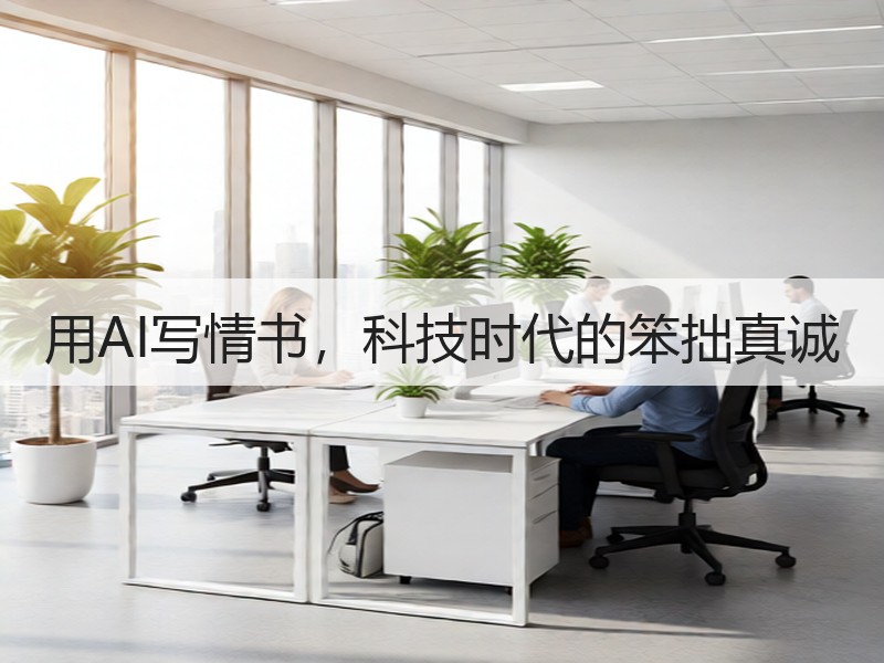 用AI写情书，科技时代的笨拙真诚