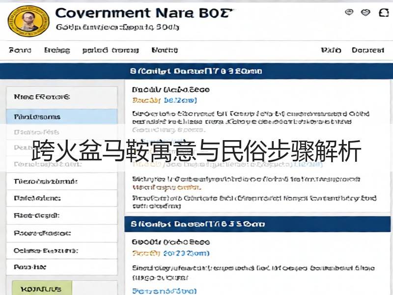 跨火盆马鞍寓意与民俗步骤解析