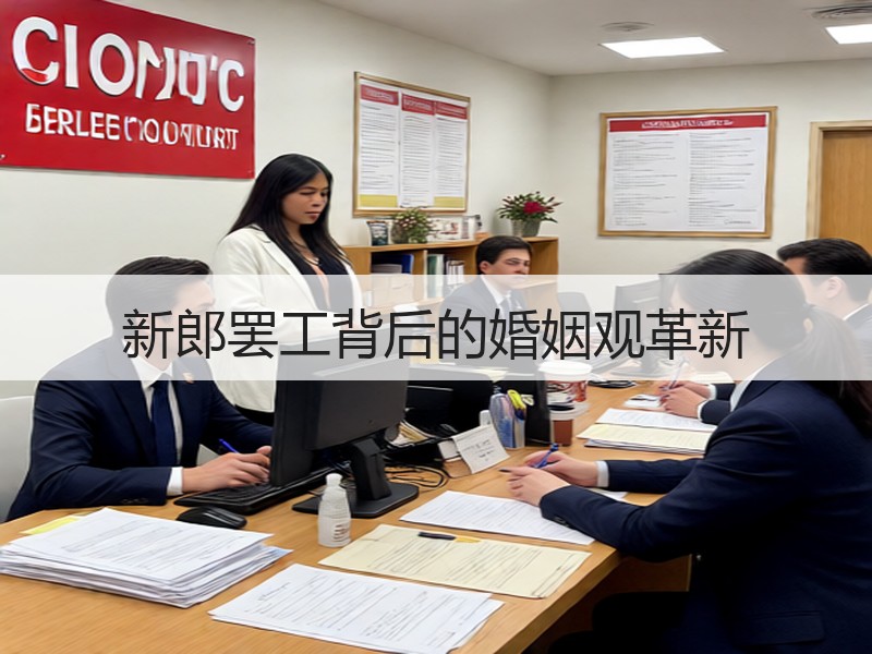新郎罢工背后的婚姻观革新