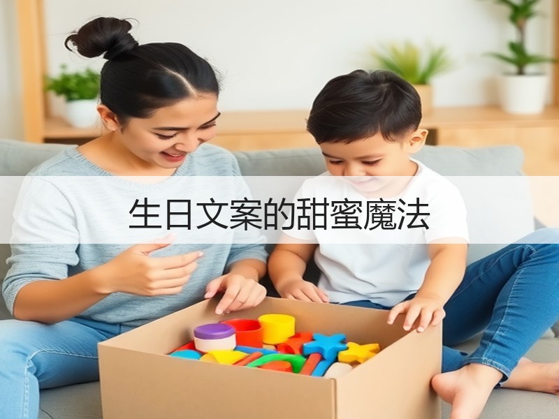 生日文案的甜蜜魔法