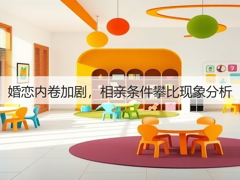 婚恋内卷加剧，相亲条件攀比现象分析