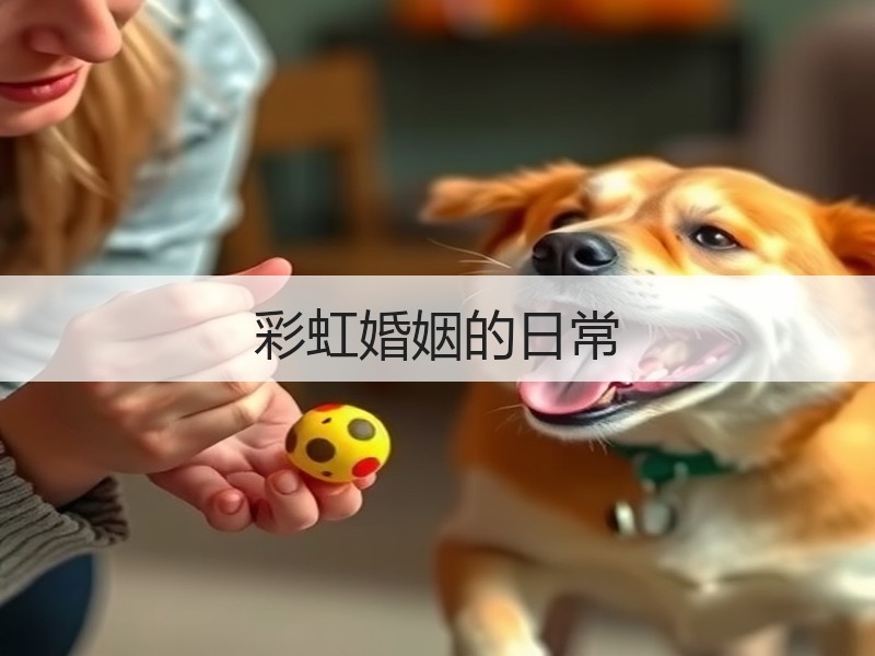 彩虹婚姻的日常
