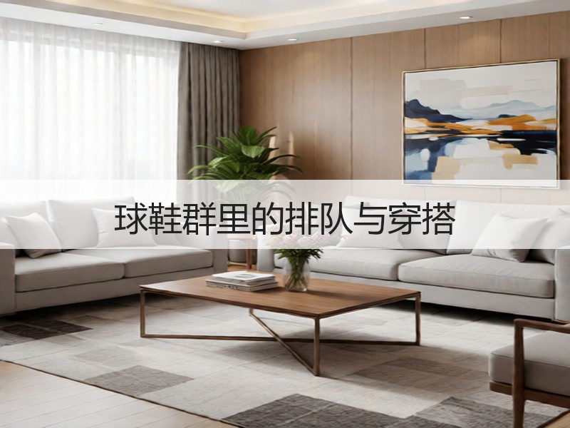 球鞋群里的排队与穿搭