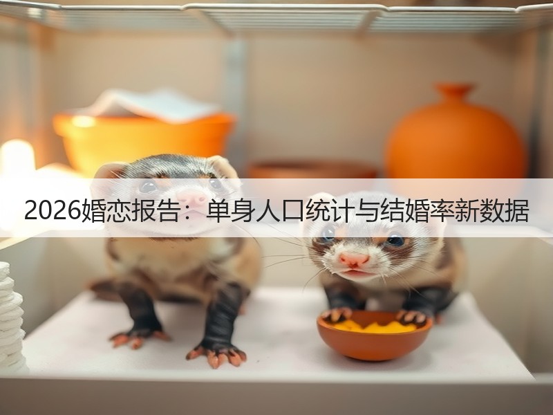 2026婚恋报告：单身人口统计与结婚率新