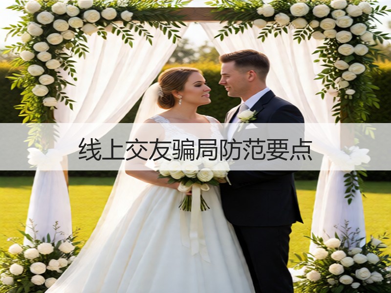 线上交友骗局防范要点