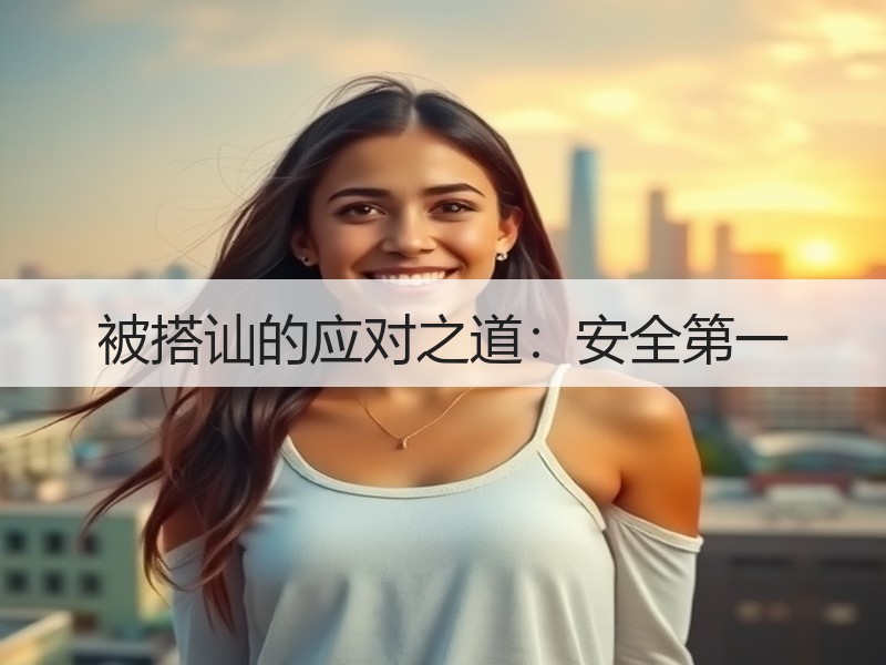 被搭讪的应对之道：安全第一