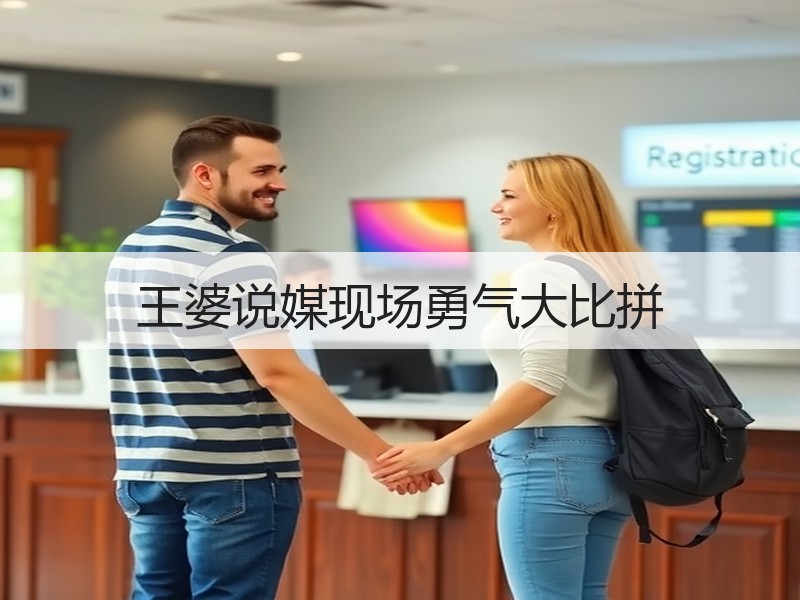 王婆说媒现场勇气大比拼