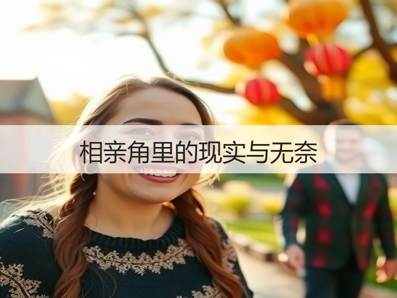 相亲角里的现实与无奈