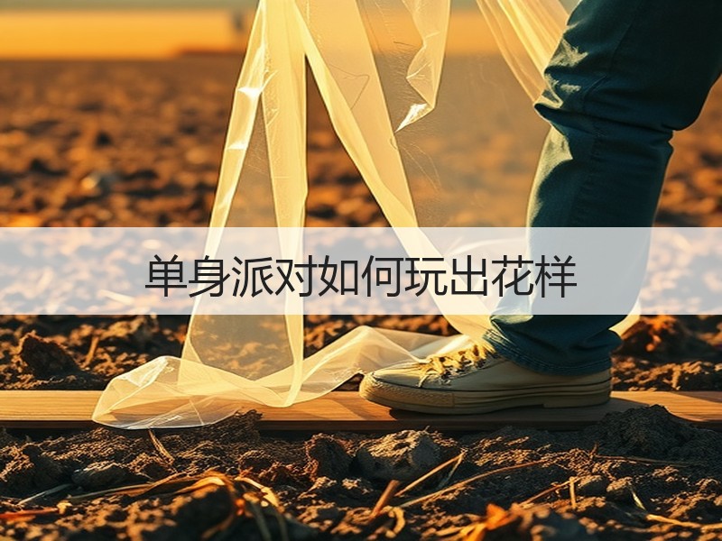 单身派对如何玩出花样