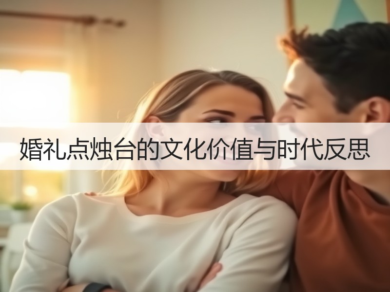 婚礼点烛台的文化价值与时代反思