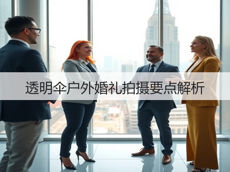 透明伞户外婚礼拍摄要点解析