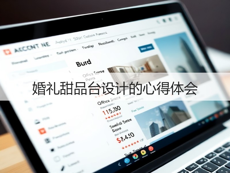 婚礼甜品台设计的心得体会