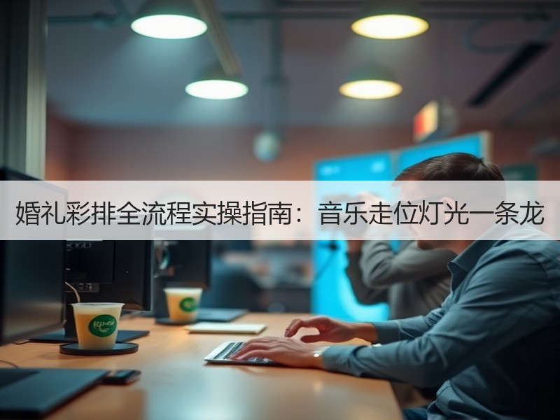 婚礼彩排全流程实操指南：音乐走位灯光一条