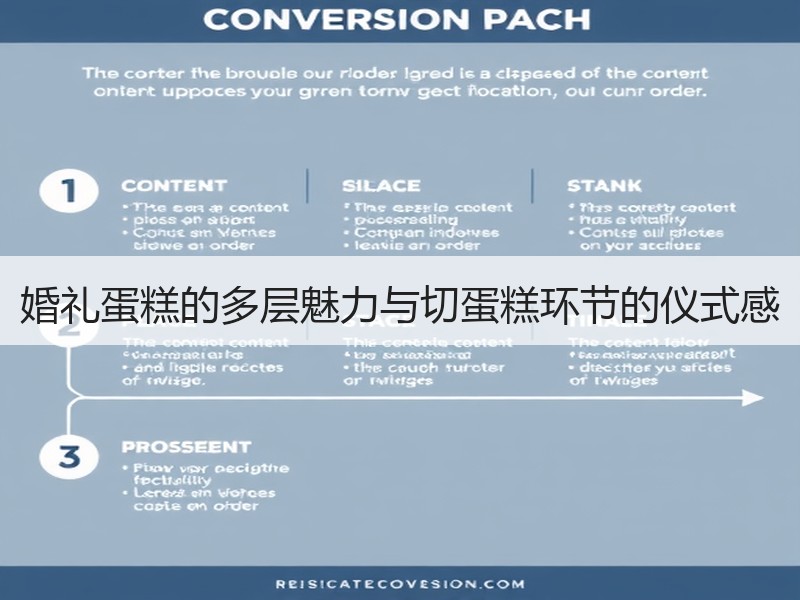 婚礼蛋糕的多层魅力与切蛋糕环节的仪式感