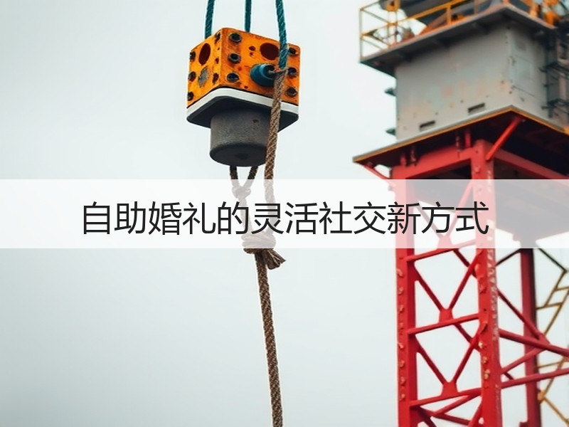 自助婚礼的灵活社交新方式