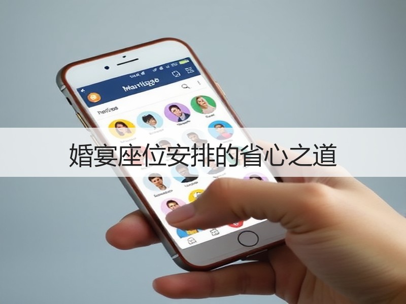 婚宴座位安排的省心之道