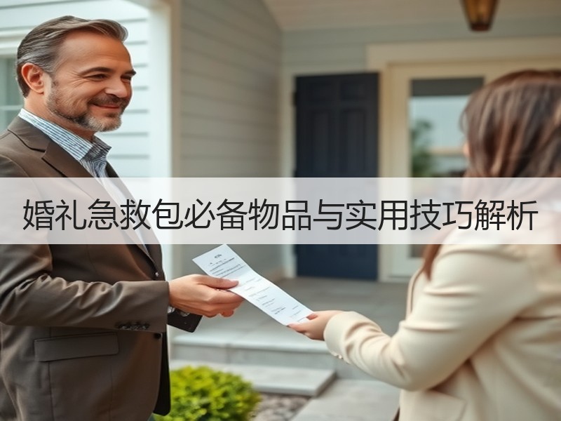 婚礼急救包必备物品与实用技巧解析
