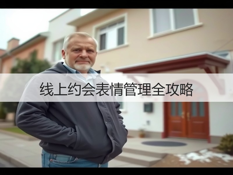 线上约会表情管理全攻略