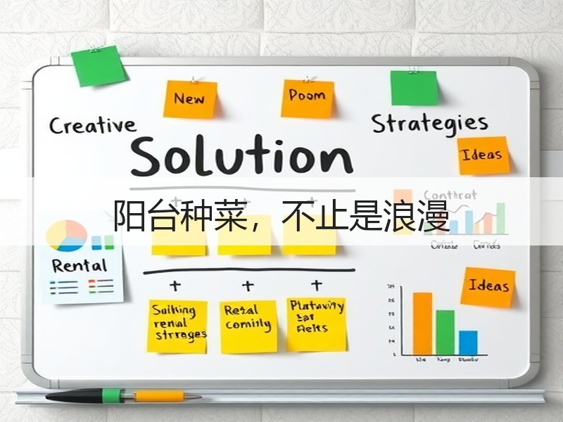 阳台种菜，不止是浪漫