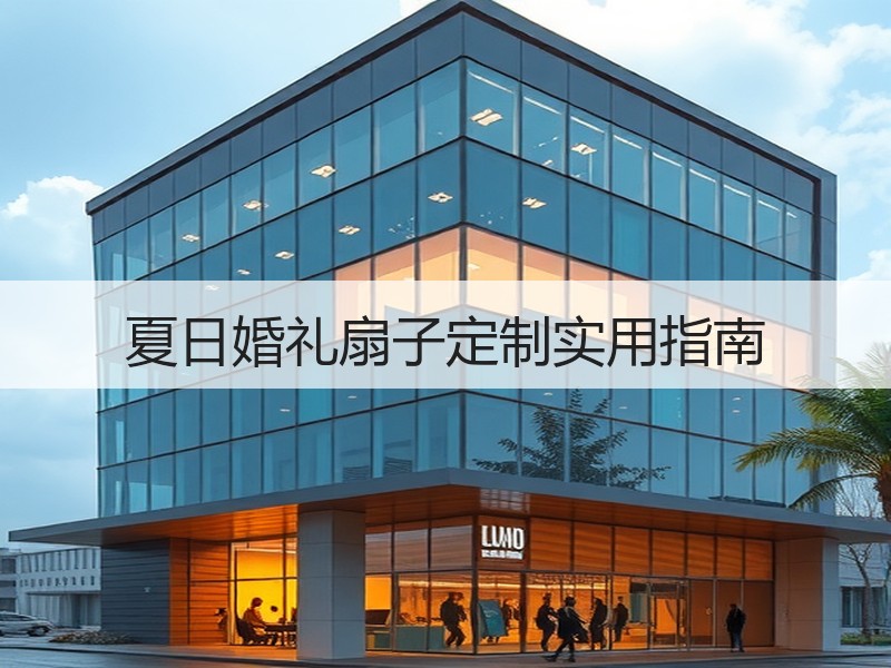 夏日婚礼扇子定制实用指南