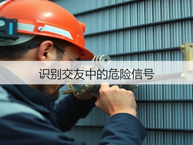 识别交友中的危险信号